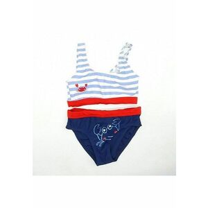 Costum de baie fetite - din 2 piese - 62429 - Albastru imagine