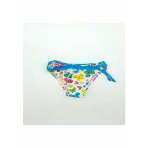 Slip de baie cu fluturasi - fetite - 60239 - Alb imagine