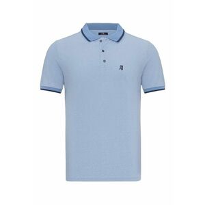 Tricou polo cu logo brodat discret imagine