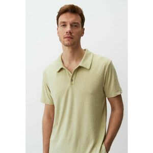 Tricou polo uni - Bej - imagine