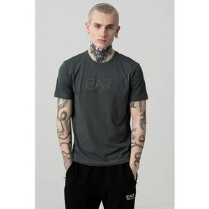 Tricou cu decolteu la baza gatului si logo imagine