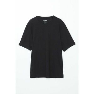 Tricou de bumbac cu decolteu la baza gatului imagine