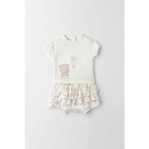 Set de pantaloni scurti si tricou cu model imagine