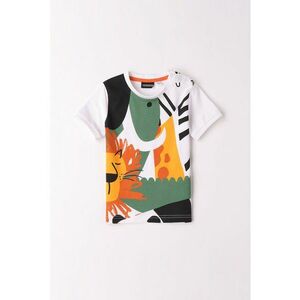 Tricou din bumbac cu imprimeu imagine