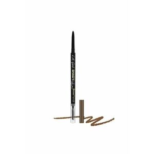 Creion definere sprancene L.A Girl Shady Slim Brow Pencil - 0.08g - 353 Soft Brown imagine