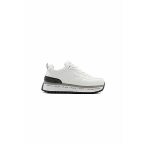 Pantofi sport flatform din piele ecologica cu logo imagine