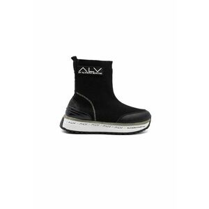 Botine flatform cu logo imagine