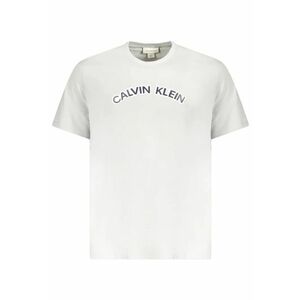 Tricou barbati - cu imprimeu cu text - Regular fit - Gri deschis1 imagine