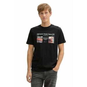 Tricou de bumbac cu logo imagine