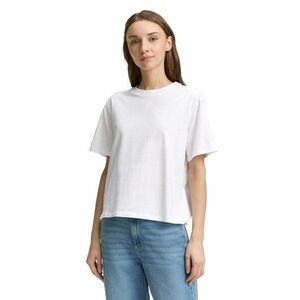 Tricou cu maneci cazute si decolteu la baza gatului imagine