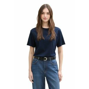 Tricou cu maneci cazute si decolteu la baza gatului imagine