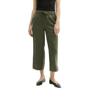 Pantaloni crop cu croiala dreapta imagine