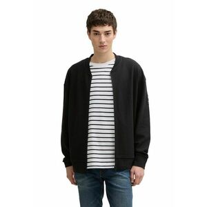 Bluza de trening cu guler baseball - maneci cazute si fermoar imagine