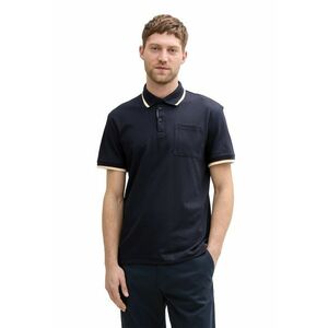 Tricou polo din bumbac organic cu buzunar aplicat imagine