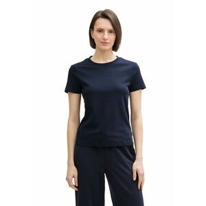 Tricou regular-fit din bumbac organic cu model uni imagine