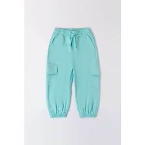 Pantaloni de trening cargo cu talie medie imagine