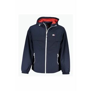 Jacheta de vant barbati Chicago DM0DM17983 cu gluga si croiala Regular fit - Bleumarin imagine