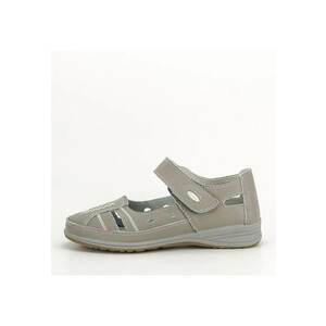 Balerini piele naturala Aurora gri M5 8209 imagine