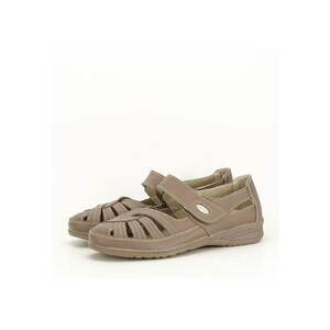 Balerini piele naturala Dorina maro M5 8059 imagine