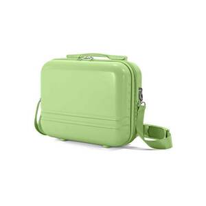 Geanta de cosmetice BZ 5827 - ABS - 31x26x15 cm - curea reglabila - interior organizat - verde imagine