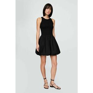 Rochie mini evazata cu buzunare laterale imagine