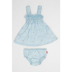 Set de boxeri si rochie denim din lyocell - 2 Piese imagine