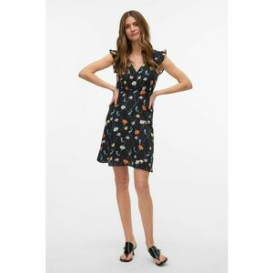 Rochie scurta din amestec de in imagine