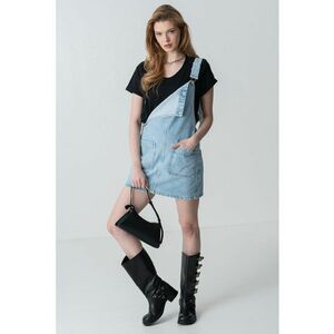 Rochie-sarafan din denim imagine