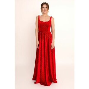 Rochie lunga din catifea Aurora imagine