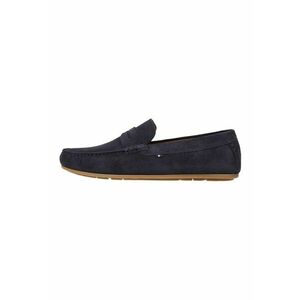 Pantofi loafer de piele intoarsa cu varf rotund imagine