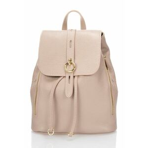 Rucsac de piele cu barete din panza imagine