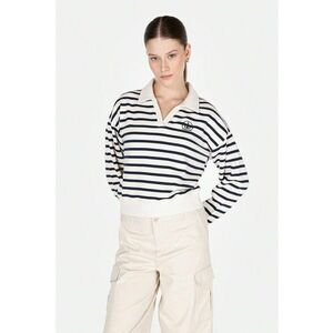 Pulover polo cu model in dungi imagine