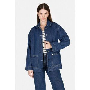 Jacheta lejera din denim imagine