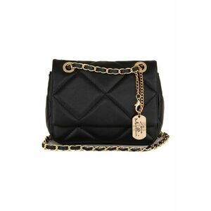 Geanta crossbody de piele cu aspect matlasat imagine