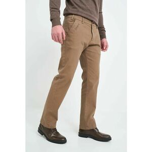 Pantaloni din amestec de bumbac cu buzunare laterale imagine