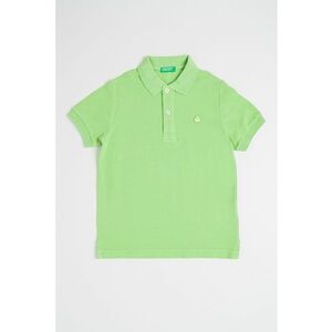 Tricou polo din bumbac pique cu logo imagine