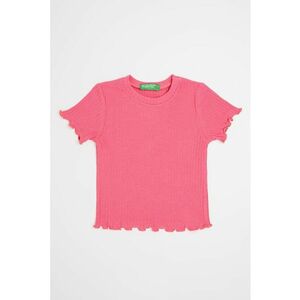 Tricou striat cu terminatii valurite imagine