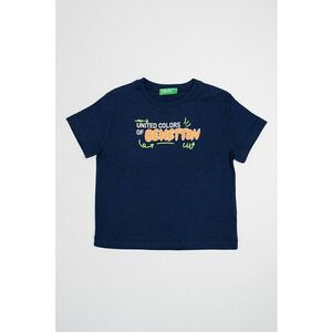 Tricou de bumbac cu imprimeu logo imagine