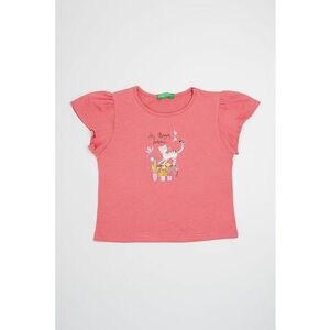 Tricou de bumbac cu imprimeu grafic imagine