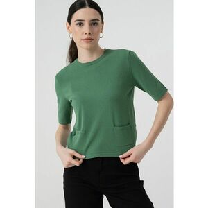 Tricou uni cu buzunare imagine