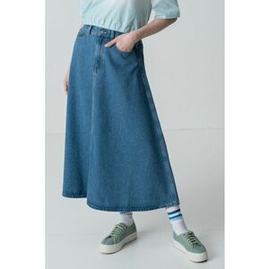 Fusta lunga din denim imagine