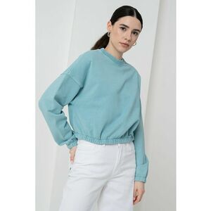 Bluza de trening crop cu model uni imagine