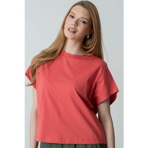 Tricou lejer cu decolteu la baza gatului imagine