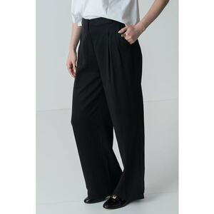 Pantaloni din lyocell cu croiala ampla imagine