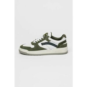 Pantofi sport low-cut din piele si piele intoarsa Grid imagine