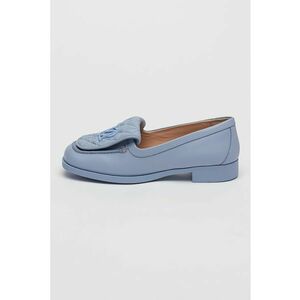 Pantofi loafer din piele cu segment matlasat imagine