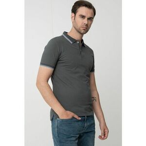 Tricou polo cu model in dungi imagine