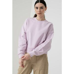 Bluza de trening uni cu decolteu la baza gatului imagine