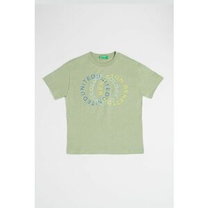 Tricou de bumbac cu imprimeu logo imagine