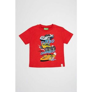 Tricou cu imprimeu Hot Wheels imagine